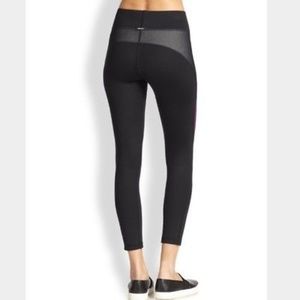 MICHI Medusa Black Purple Mesh Yoga Pants Legging
